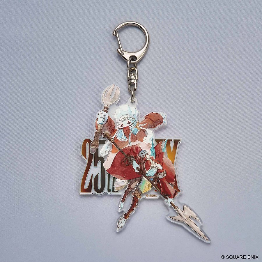 【スクウェア・エニックス】ファイナルファンタジーIX 25th ANNIVERSARY アクリルキーホルダー クイナ&フライヤ