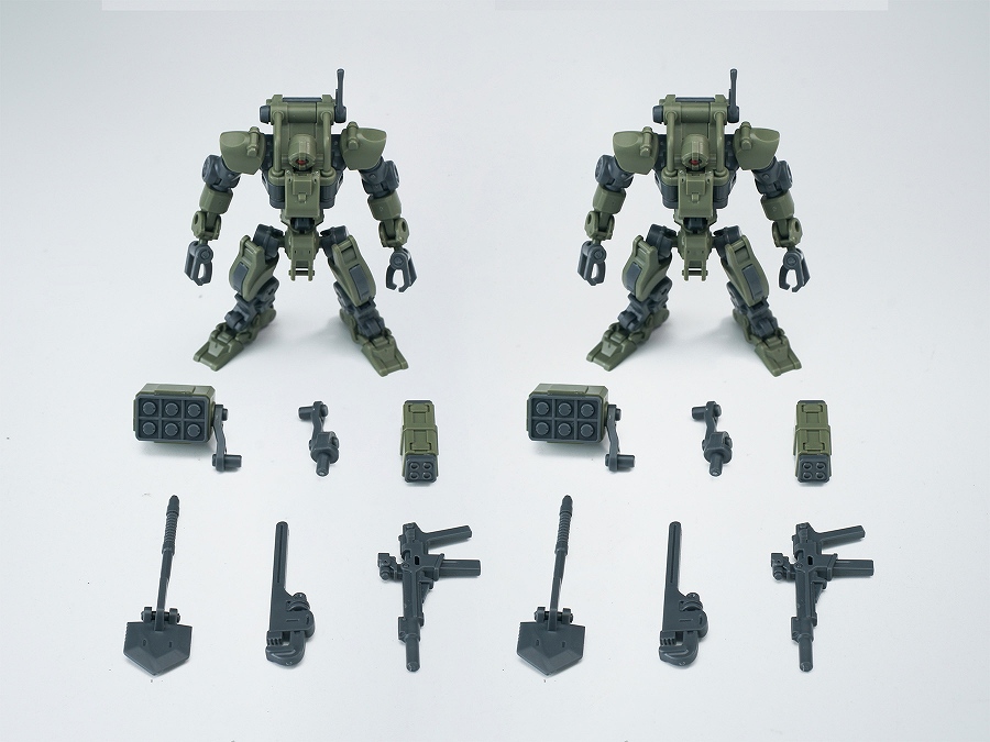 【SHEIK MAINLAND】SHEIK MAINLAND 戦闘工兵 マーティン 1/144スケールプラスチックモデルキット（グリーン）