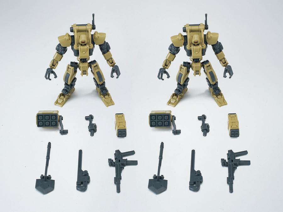 【SHEIK MAINLAND】SHEIK MAINLAND 戦闘工兵 マーティン 1/144スケールプラスチックモデルキット（イエロー）