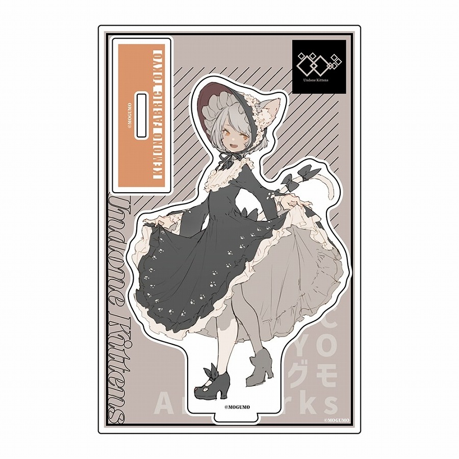 【KADOKAWA】KEMONO FABRIC TOKYO（Illustrator：モグモ） アクリルスタンド Undone Kittens