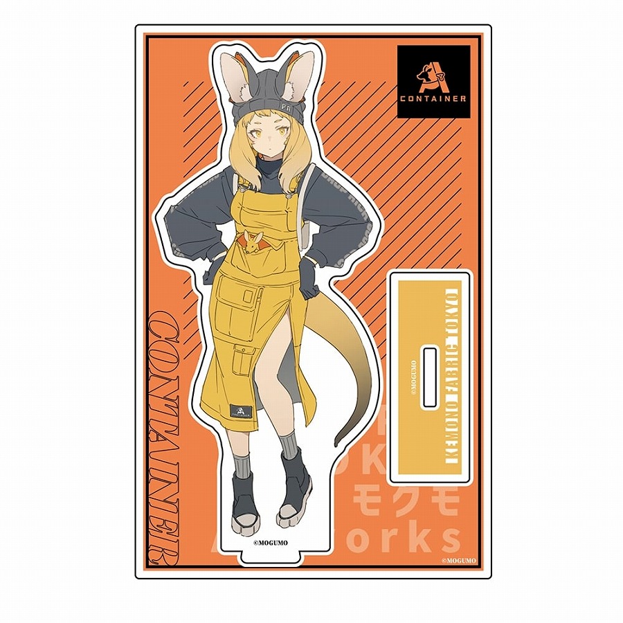 【KADOKAWA】KEMONO FABRIC TOKYO（Illustrator：モグモ） アクリルスタンド CONTAINER