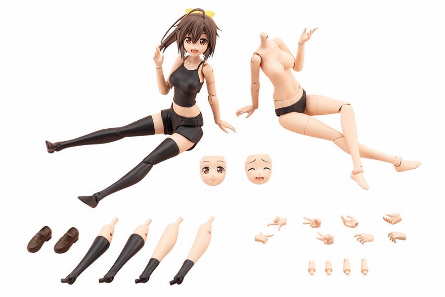 【コトブキヤ】創彩少女庭園 フレームアームズ・ガール グランデスケールドレスアップボディ【M】with 源内 あお