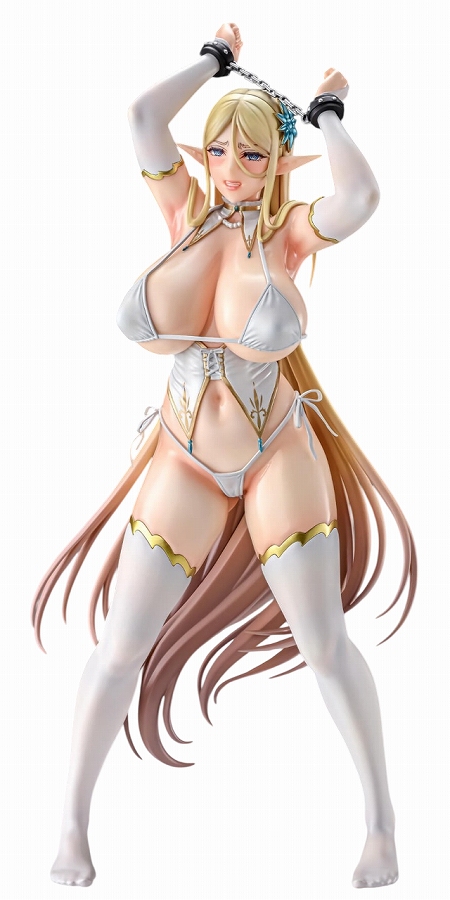 【Q-six】黄昏の娼エルフ エイレーネ White ver.