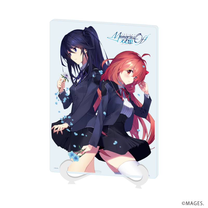 【A3】アクリルアートボード（A5サイズ）「メモリーズオフシリーズ」10/キービジュアル（公式イラスト）