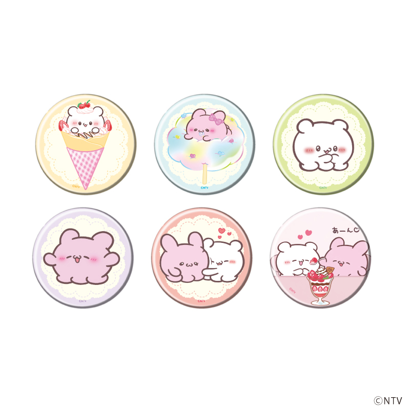 【A3】缶バッジ「らぶいーず」02/ブラインド（全6種）（公式&描き下ろしイラスト） 1BOX入数：6