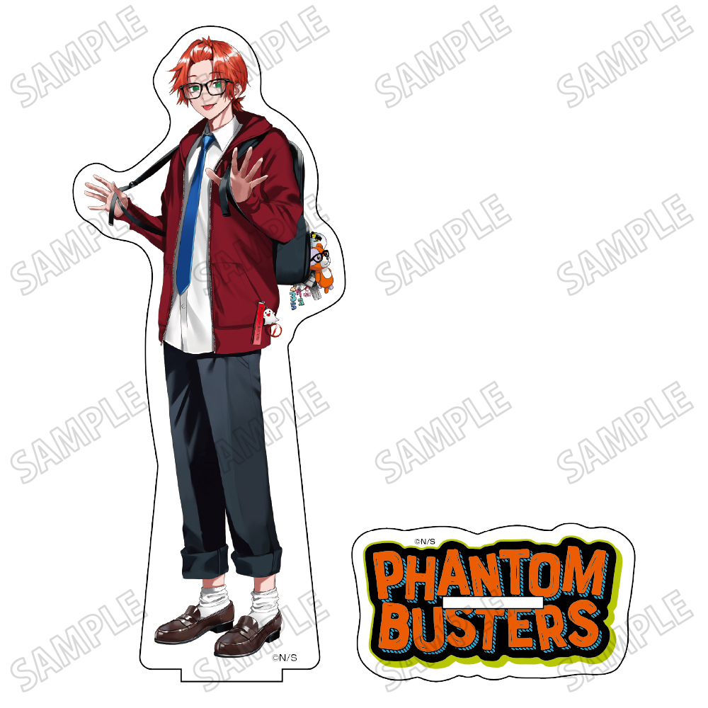 【メディコス・エンタテインメント】「ファントムバスターズ」描き下ろしBIGアクリルスタンド（2）是岸遊人