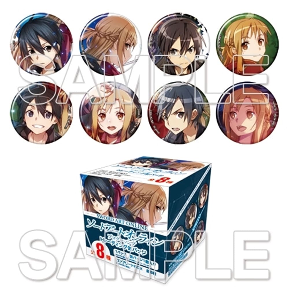 【KADOKAWA】【再販】『ソードアート・オンライン プログレッシブ』トレーディング缶バッジ