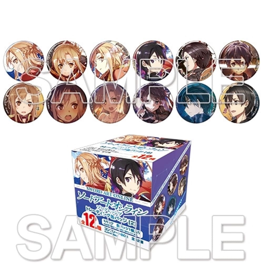 【KADOKAWA】【再販】『ソードアート・オンライン プログレッシブ』トレーディング缶バッジ（2）