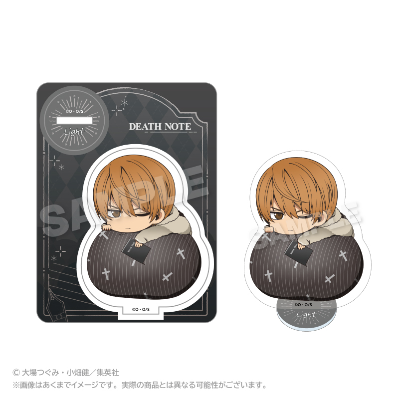 【ステラノーツ】DEATH NOTE ふわみんアクリルマスコット 夜神月