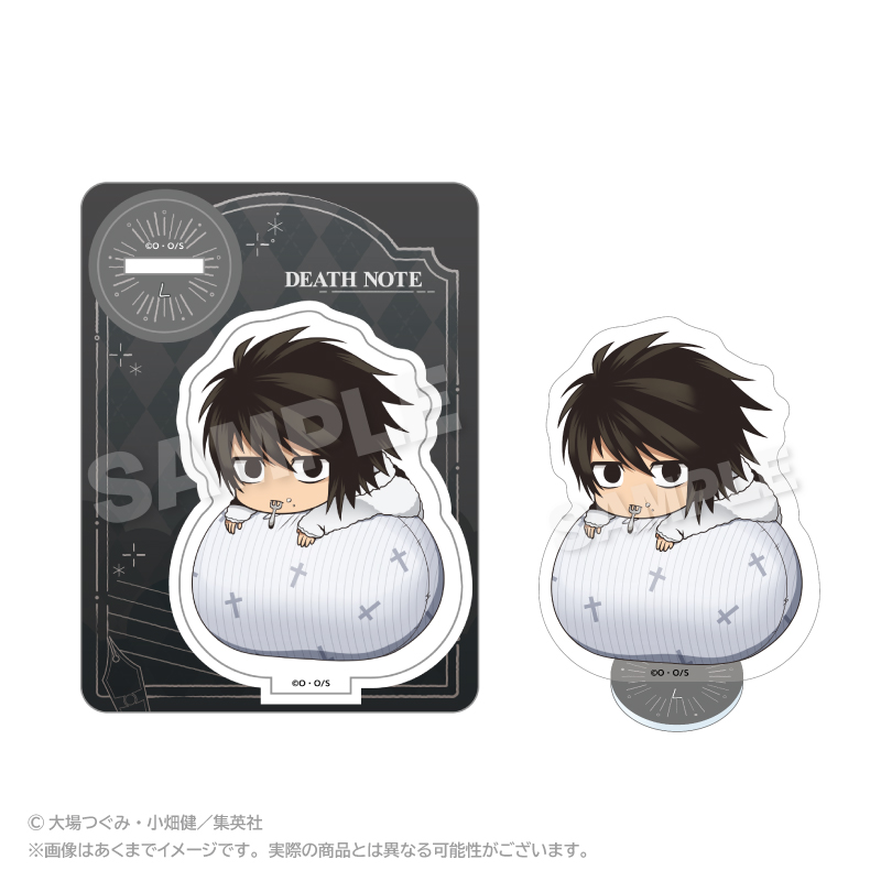 【ステラノーツ】DEATH NOTE ふわみんアクリルマスコット L