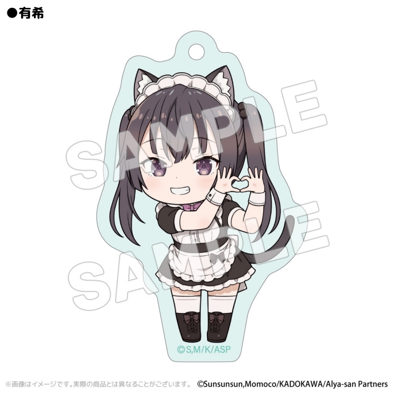【アクロス】時々ボソッとロシア語でデレる隣のアーリャさん 猫メイド アクリルキーホルダー 有希