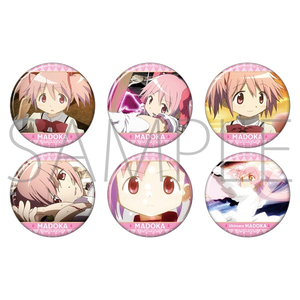 【ムービック】魔法少女まどか☆マギカ 推しキャラバッジコレクション/まどか 1BOX入数：6