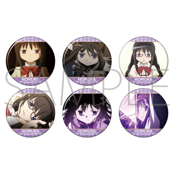【ムービック】魔法少女まどか☆マギカ 推しキャラバッジコレクション/ほむら 1BOX入数：6