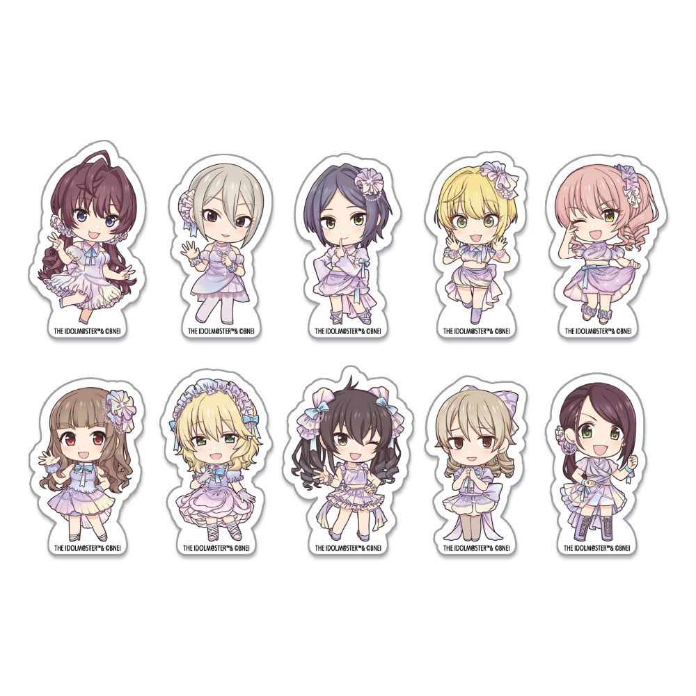 【クリーク・アンド・リバー】アイドルマスターシンデレラガールズ ミニアクリルブロック ランダム全10種 1BOX入数：10