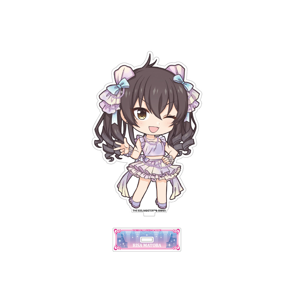 【クリーク・アンド・リバー】アイドルマスターシンデレラガールズ ミニキャラBIGアクリルスタンド_的場梨沙