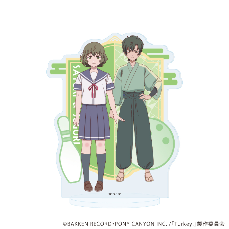 【A3】アクリルスタンド「Turkey！」03/一ノ瀬 さゆり&傑里（公式イラスト）