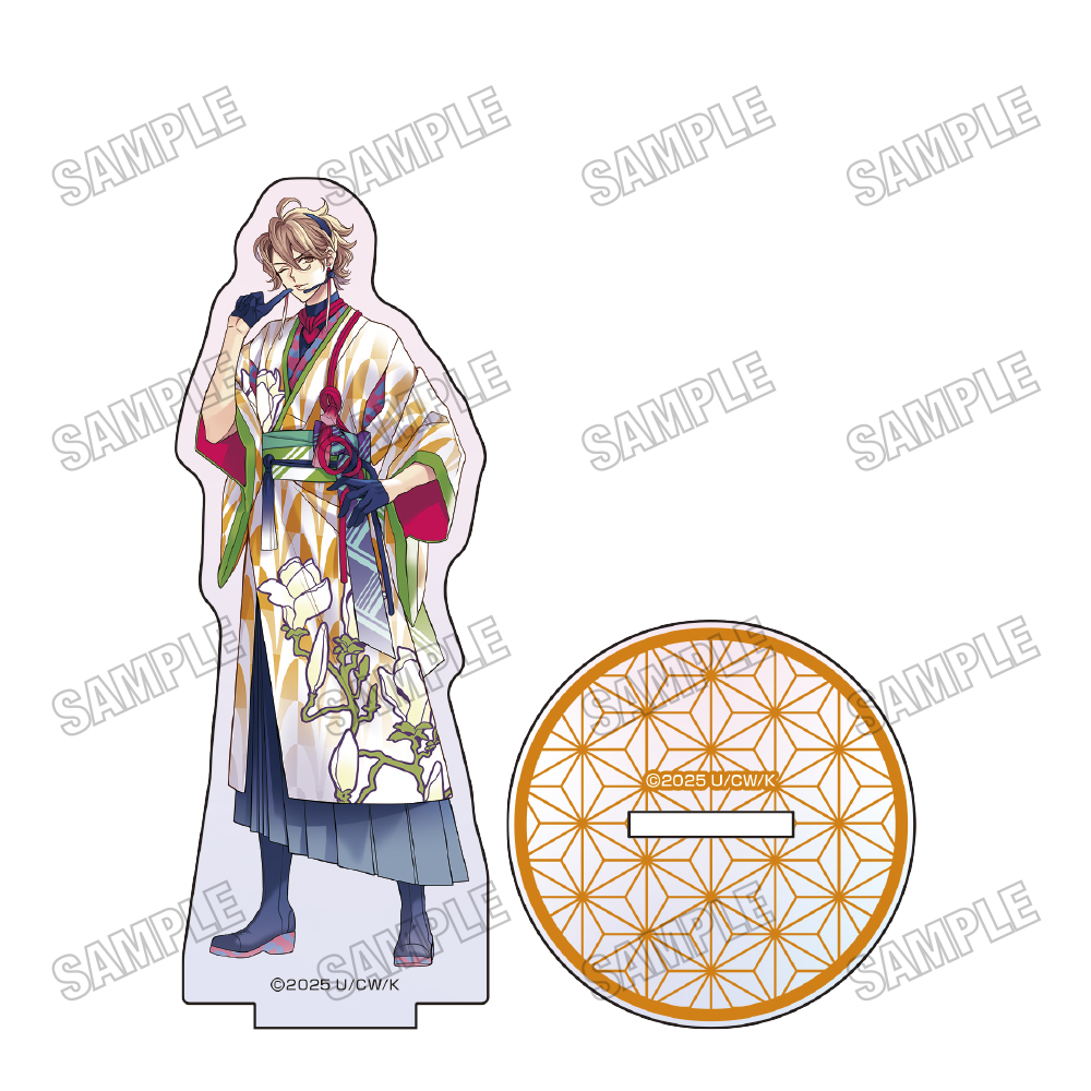 【メディコス・エンタテインメント】「BROTHERS CONFLICT」描き下ろしオーロラアクリルスタンド【和装ver.】（12）朝日奈風斗
