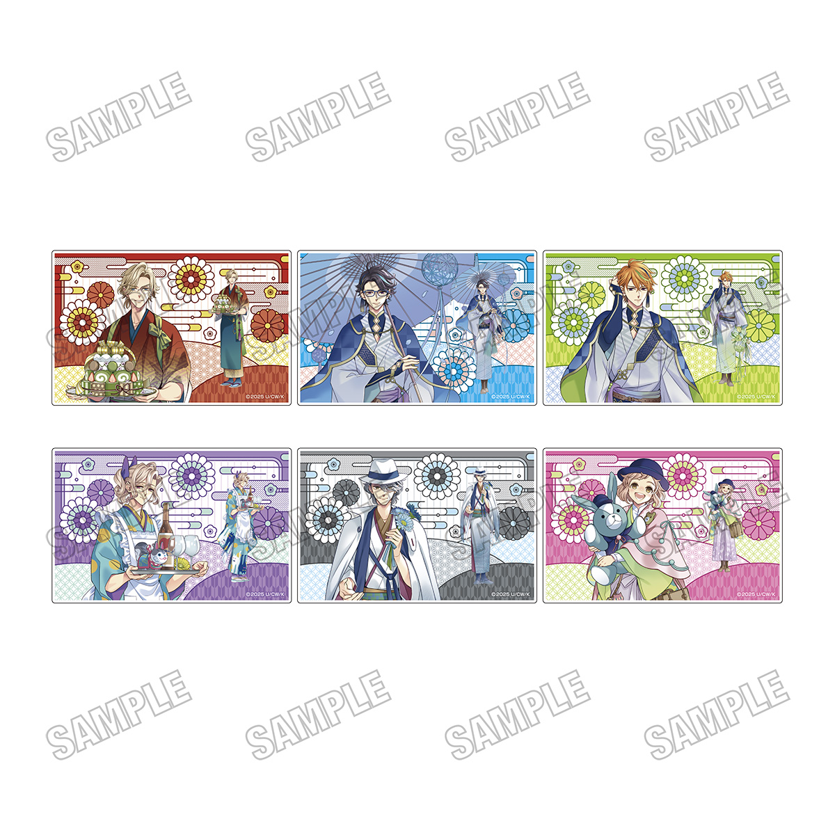 【メディコス・エンタテインメント】「BROTHERS CONFLICT」描き下ろしアクリルブロックコレクション【和装ver.】vol.2