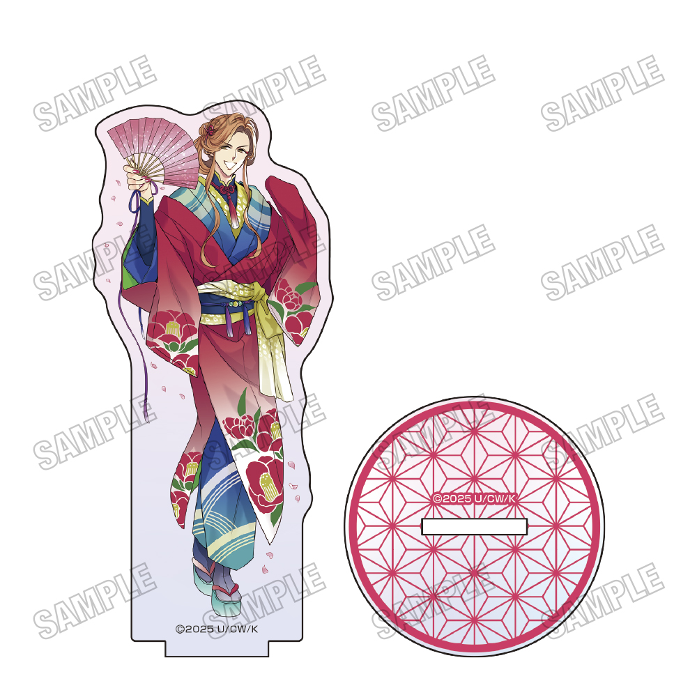【メディコス・エンタテインメント】「BROTHERS CONFLICT」描き下ろしオーロラアクリルスタンド【和装ver.】（4）朝日奈光