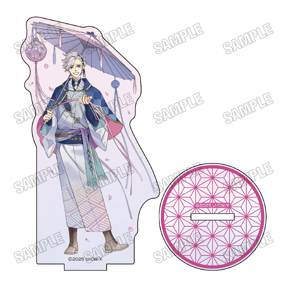 【メディコス・エンタテインメント】「BROTHERS CONFLICT」描き下ろしオーロラアクリルスタンド【和装ver.】（5）朝日奈椿