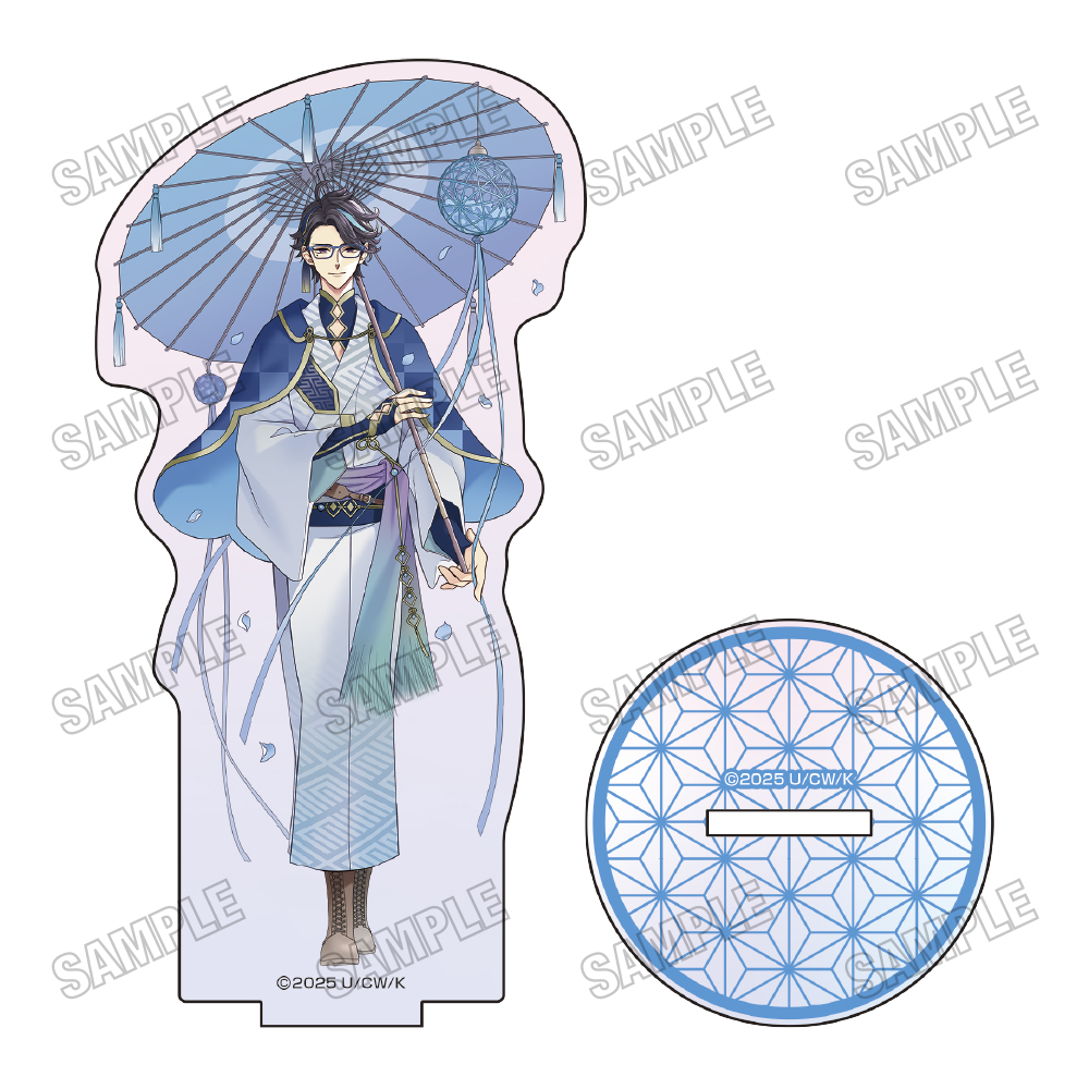 【メディコス・エンタテインメント】「BROTHERS CONFLICT」描き下ろしオーロラアクリルスタンド【和装ver.】（6）朝日奈梓