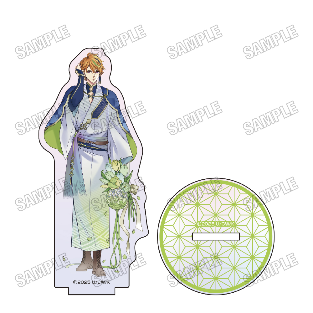 【メディコス・エンタテインメント】「BROTHERS CONFLICT」描き下ろしオーロラアクリルスタンド【和装ver.】（7）朝日奈棗