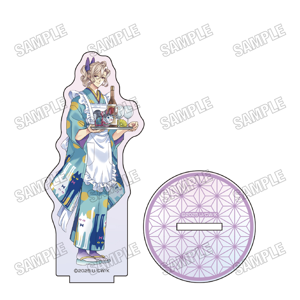 【メディコス・エンタテインメント】「BROTHERS CONFLICT」描き下ろしオーロラアクリルスタンド【和装ver.】（8）朝日奈琉生