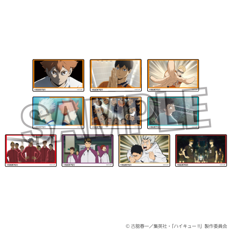 【PROOF】ハイキュー！！ トレーディングアクリルプレート 場面写BOX【再販】 1BOX入数：10