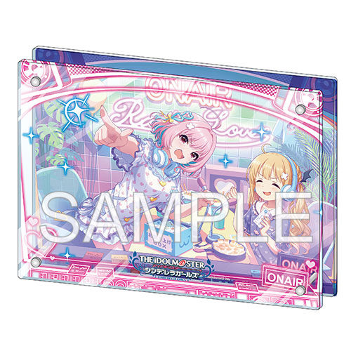 【つくり】アイドルマスター シンデレラガールズ ジオラマ式アクリルパネル モラトリアム 夢見りあむ+Ver.