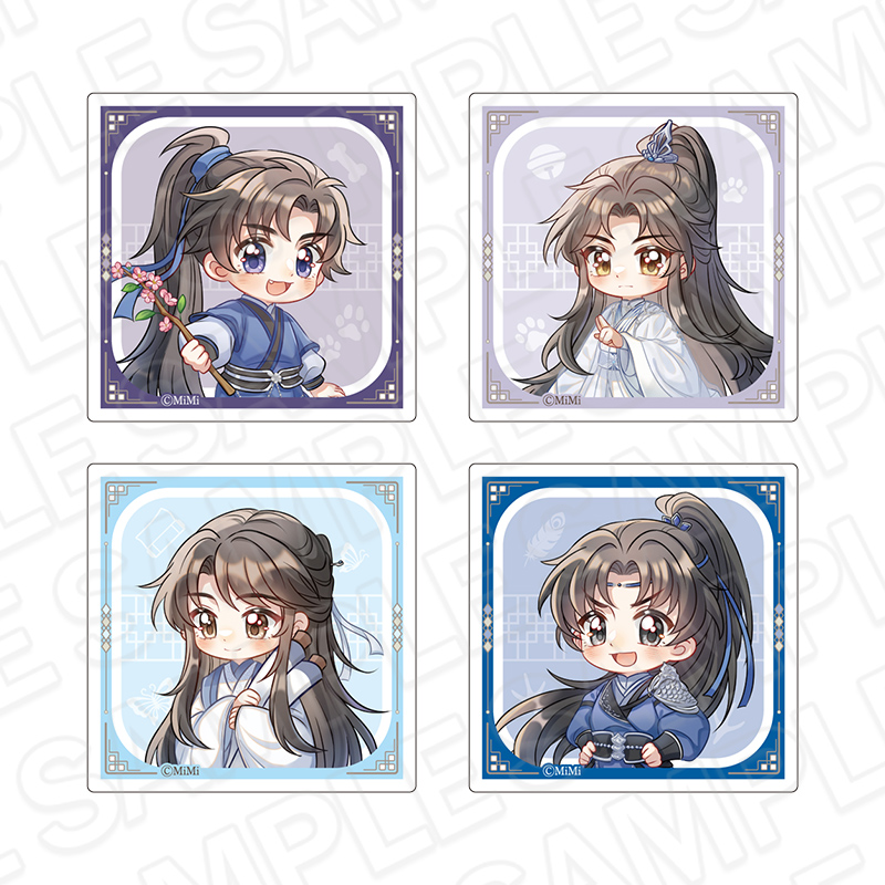 【コンテンツシード】二哈と彼の白猫師尊 ミニアクリルブロック（ブラインド） CAFE STAND ver.