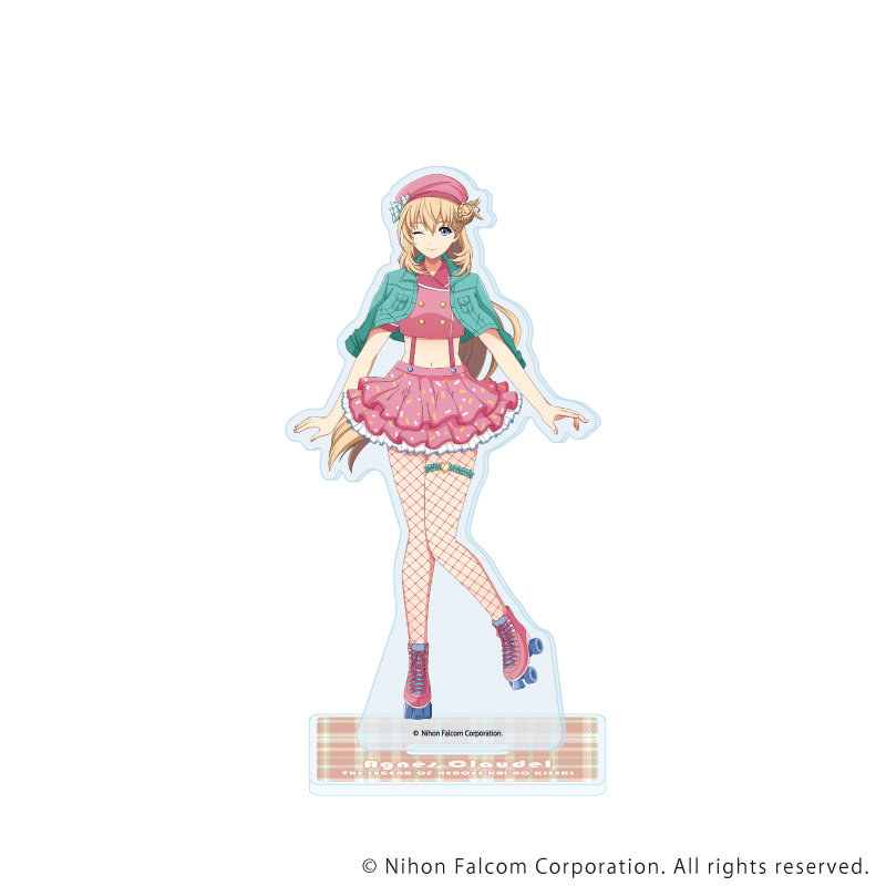 【A3】アクリルスタンド「英雄伝説 界の軌跡」02/アニエス・クローデル ニューレトロver.（描き起こしイラスト）