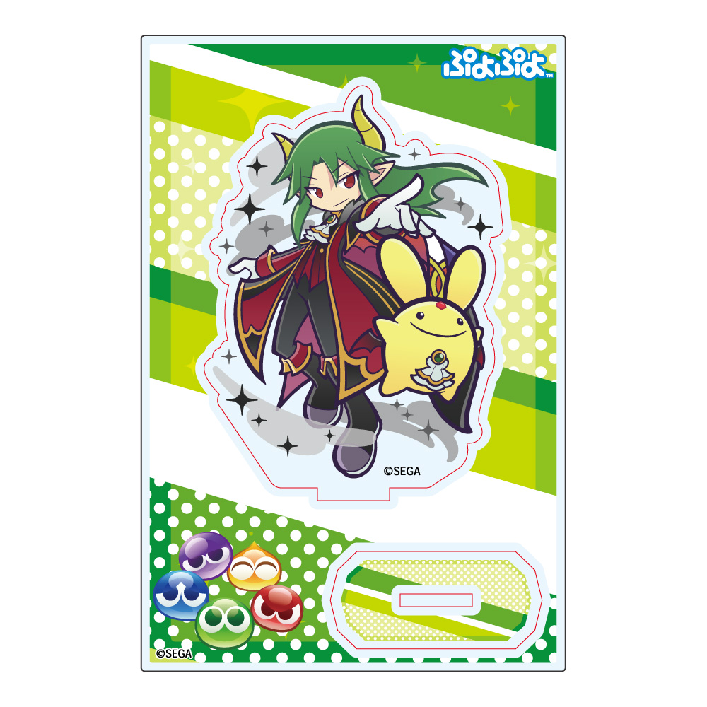 【みどびよ！】ぷよぷよ アクリルスタンド 闇の貴公子サタン&カーバンクル