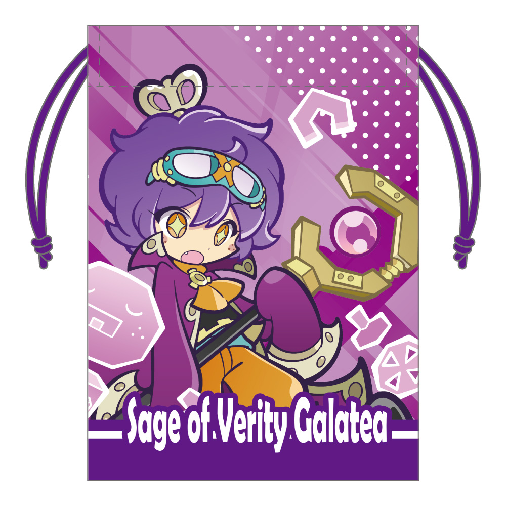 【みどびよ！】ぷよぷよ ミニ巾着 真理の賢者ガラテア
