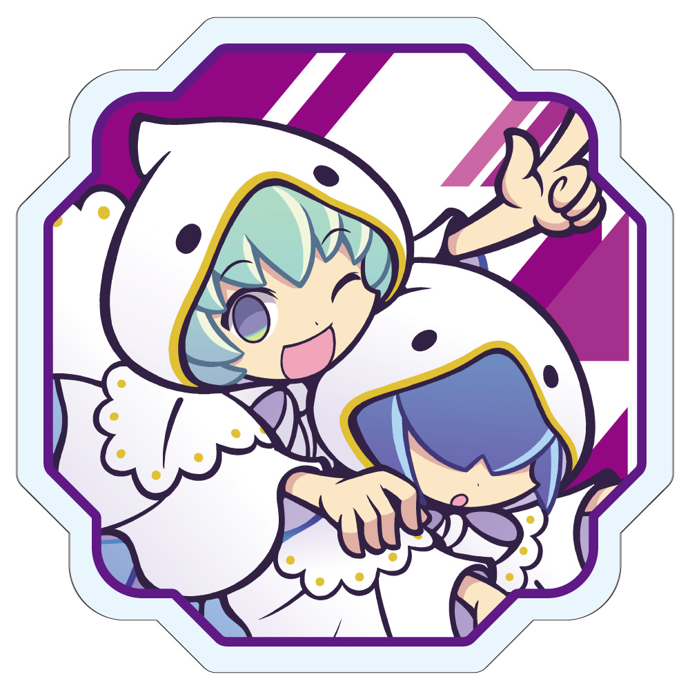 【みどびよ！】ぷよぷよ アクリルクリップ ユウちゃんレイくん