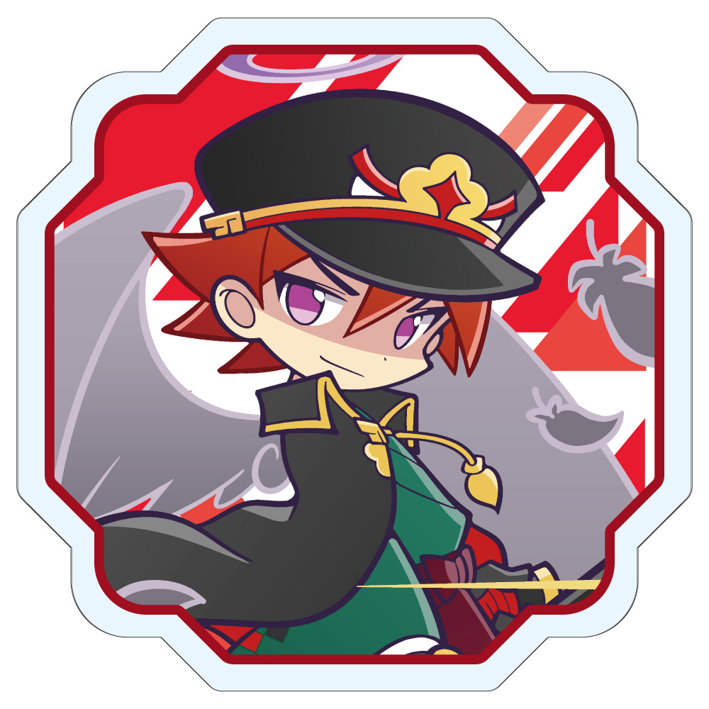 【みどびよ！】ぷよぷよ アクリルクリップ 天下無双のエドガー