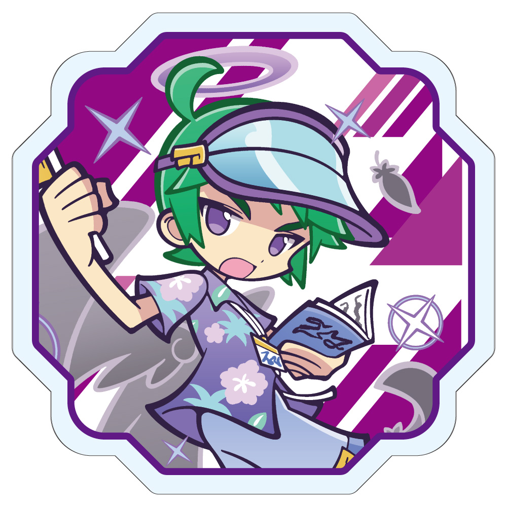 【みどびよ！】ぷよぷよ アクリルクリップ ツアーガイドのモーリス
