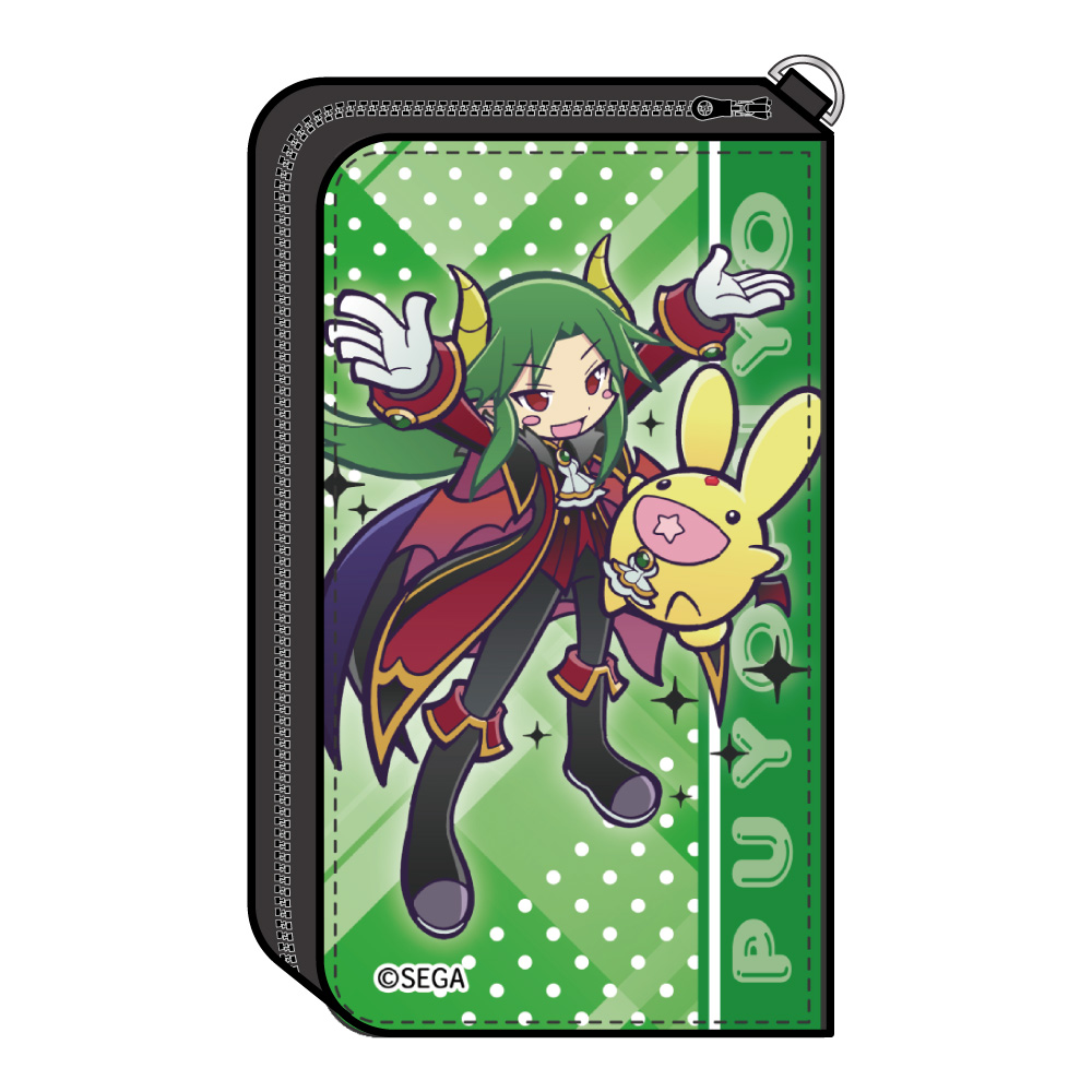【みどびよ！】ぷよぷよ ミニウォレット 闇の貴公子サタン&カーバンクル