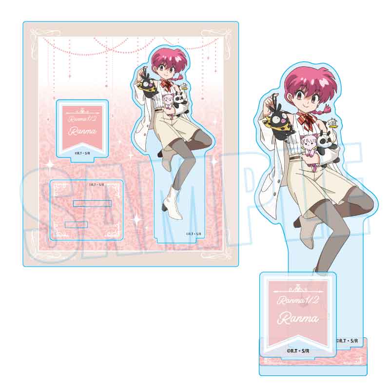 【ベルハウス】アクリルスタンド らんま1/2 らんま（ぬいぐるみといっしょ）