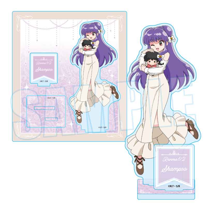 【ベルハウス】アクリルスタンド らんま1/2 シャンプー（ぬいぐるみといっしょ）
