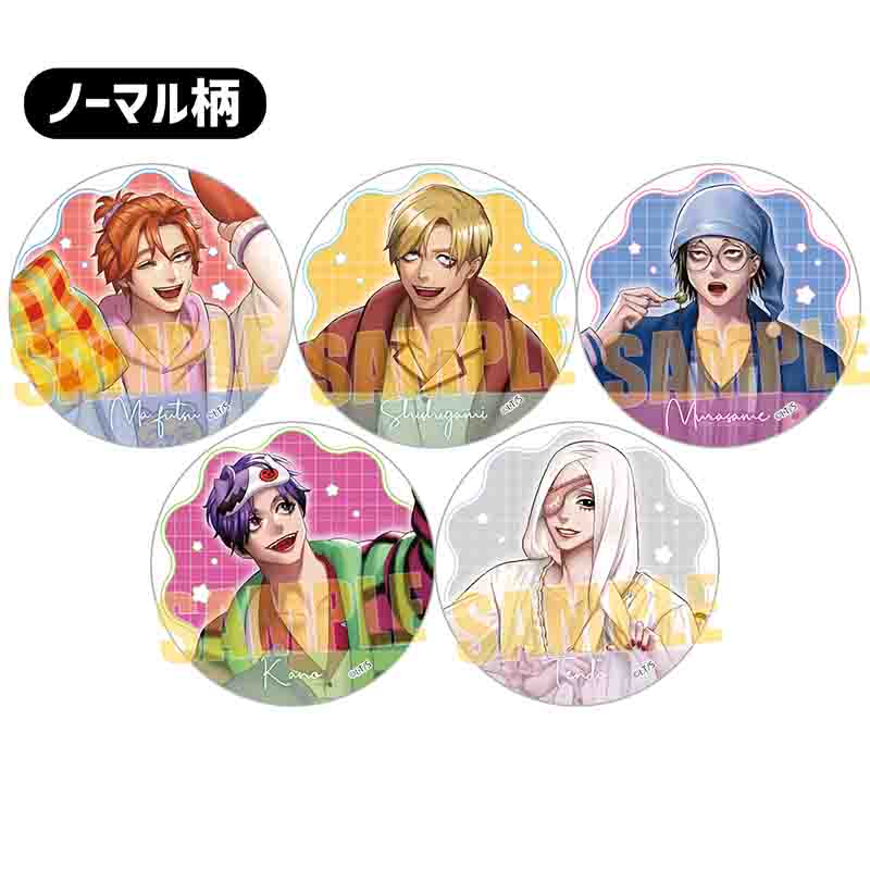 【ベルハウス】トレーディング缶バッジ ジャンケットバンク/パジャマパーティー 1BOX入数：6