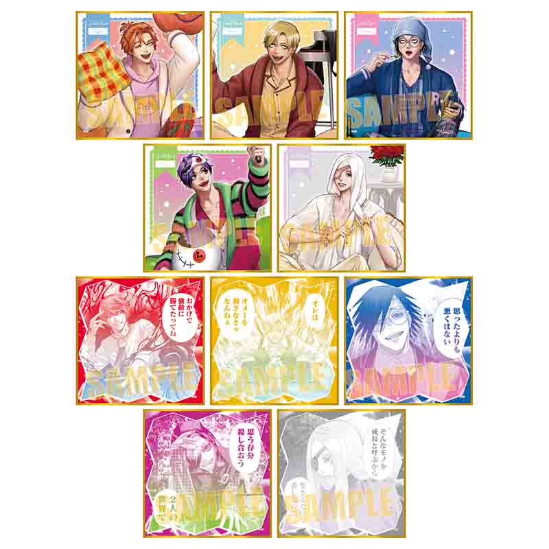 【ベルハウス】トレーディング色紙 ジャンケットバンク/パジャマパーティー 1BOX入数：10