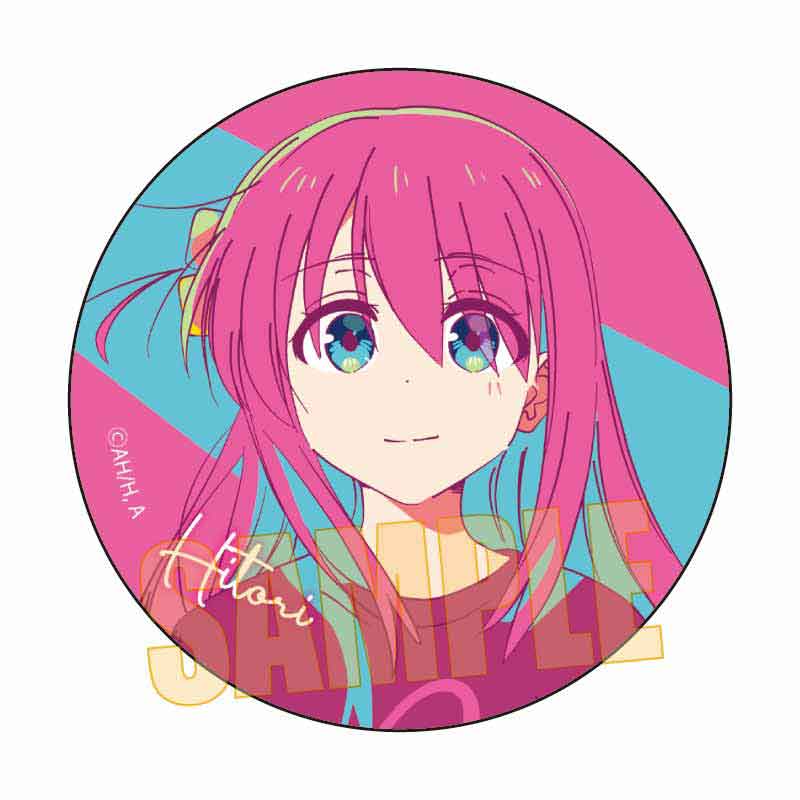 【ベルハウス】POP-TONE缶バッジ アニメ「ぼっち・ざ・ろっく！」/後藤 ひとり