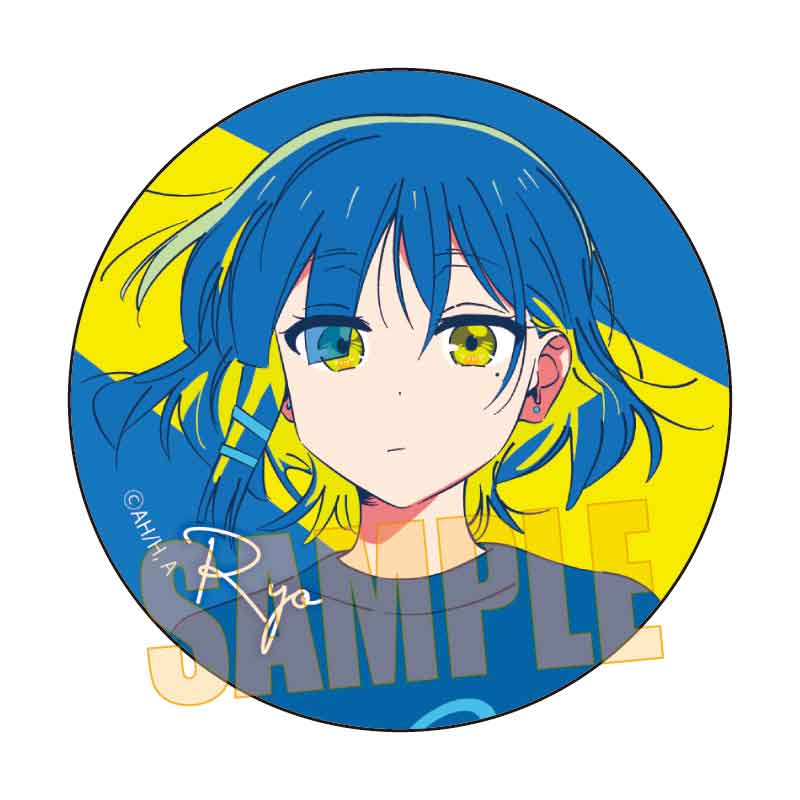 【ベルハウス】POP-TONE缶バッジ アニメ「ぼっち・ざ・ろっく！」/山田 リョウ
