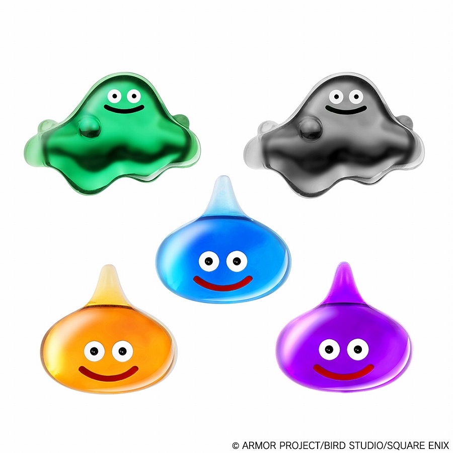 【スクウェア・エニックス】スマイルスライム アクリルクリアマグネット はぐれメタルがあらわれた！