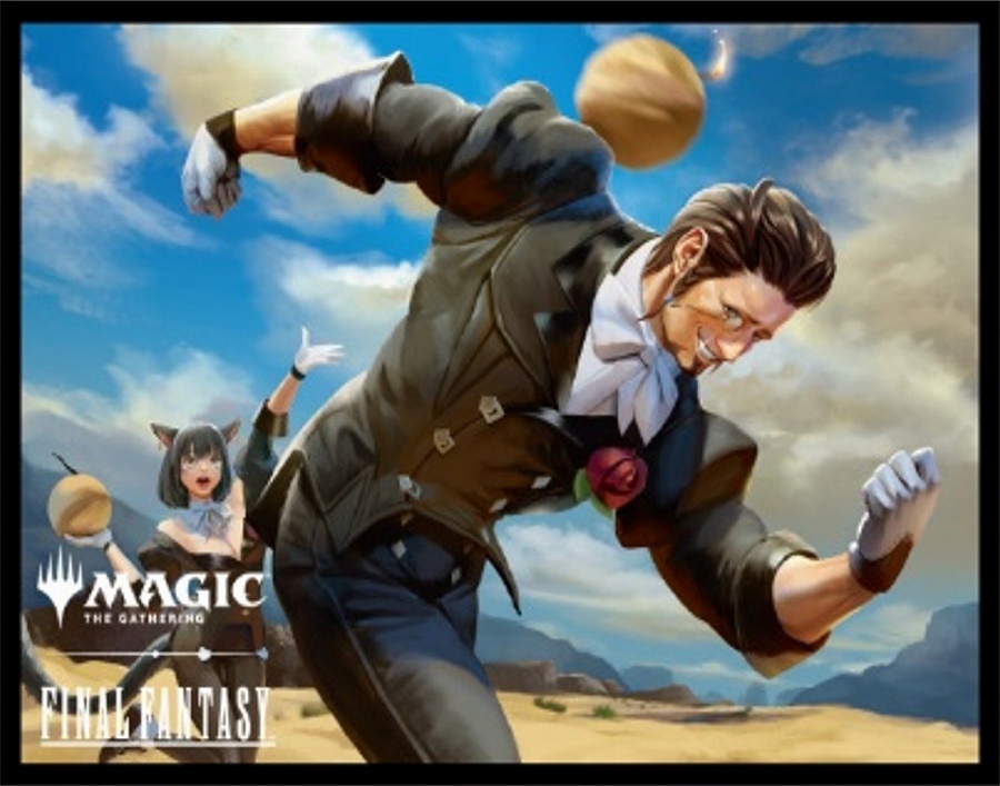【エンスカイ】『マジック：ザ・ギャザリングーーFINAL FANTASY』プレイヤーズカードスリーブ MFS-27《ヒルディブランド・マンダヴィル》