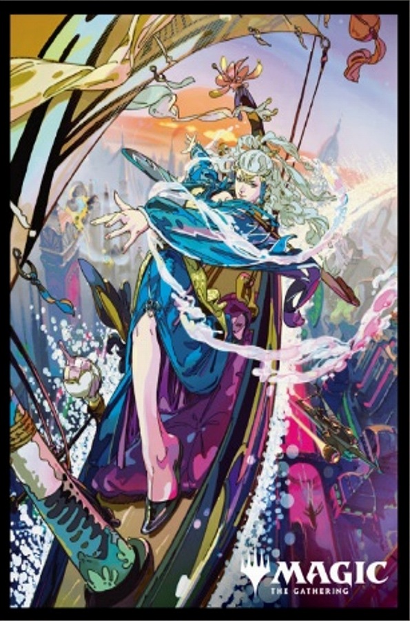 【エンスカイ】マジック：ザ・ギャザリングプレイヤーズカードスリーブ MTGS-340『霊気走破』《風乗り､ムー・ヤンリン》