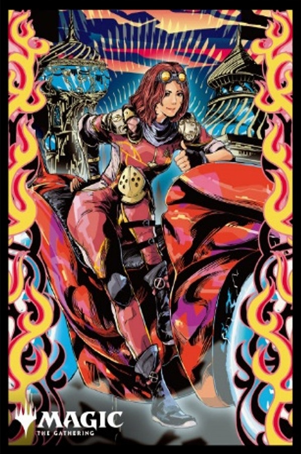 【エンスカイ】マジック：ザ・ギャザリングプレイヤーズカードスリーブ MTGS-342『霊気走破』《灯を追う者､チャンドラ》