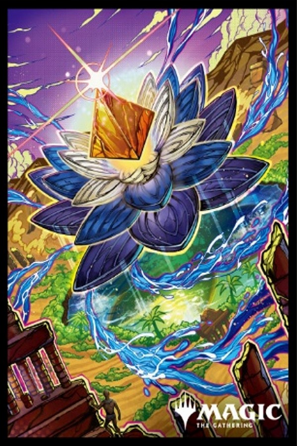 【エンスカイ】マジック：ザ・ギャザリングプレイヤーズカードスリーブ MTGS-347『霊気走破』《光輝の睡蓮》