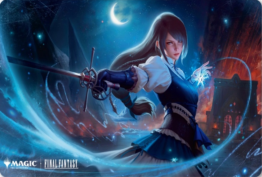【エンスカイ】『マジック：ザ・ギャザリングーーFINAL FANTASY』プレイヤーズラバーマット MFR-04《シヴァのドミナント､ジル》