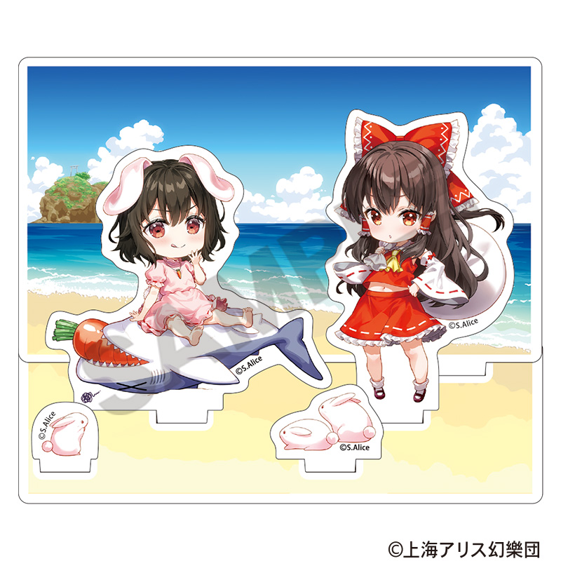 【クラックス】東方Project ジオラマアクリルスタンド 因幡の白兎 2025春